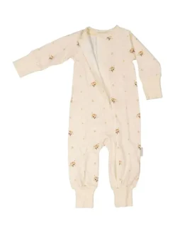 Clearance GEGGAMOJA Bamboo vauvan yöpuku Long ear beige Sisävaatteet