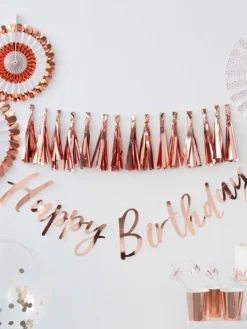 Sale - Tassel Garland, ruusukulta Juhlan Aika