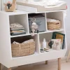 Sale Harsoliina vauvalla 3-pack 70x70 - Lalee Powder - Puuvillaharsot