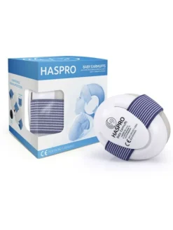 Haspro BABY lapsen 0-3 v kuulosuojaimet, sininen Kuulosuojaimet