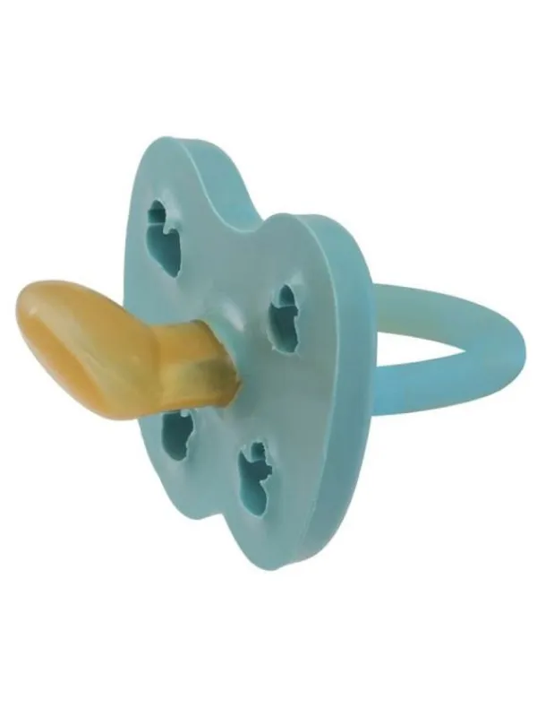 Best Hevea - luonnonkumitutti - baby blue 3-3kk Tutit Vauvalle