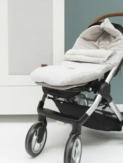 Hot Iso lämpöpussi rattaisiin | Baby’s Only (sileäneulos silvergrey) Lämpöpussit