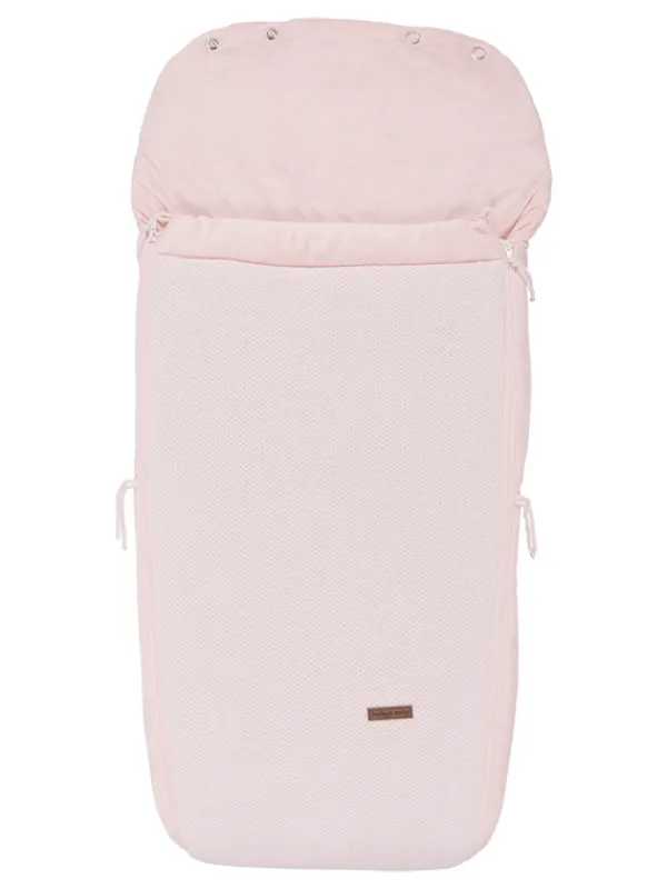 Online Iso lämpöpussi rattaisiin | Baby’s Only (sileäneulos rosa) Lämpöpussit