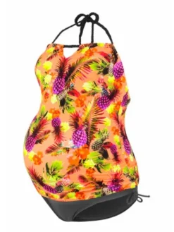 Sale Äitiysuimapuku tankini ALOHA, coral | CACHE COEUR Äitiysuimapuvut