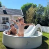 Hot White Dolphin liukumäki ulkokäyttöön Ulkoleikit|Toiminnalliset Lelut