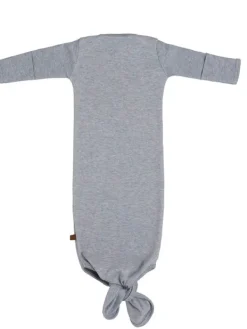 Knotted gown yöpuku vastasyntyneelle, harmaa Kapalot Ja Unipussit|Sisävaatteet