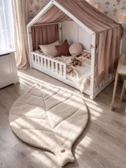 Clearance Leaf Bouclé leikkimatto vauvalle ja lastenhuoneeseen Leikkimatot