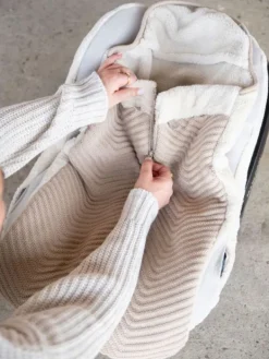 Best Lämpöpussi turvakaukaloon / vaunuihin, Grace beige Lämpöpussit