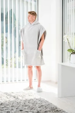 Sale Luin Living Ponchopyyhe, 4 eri kokoa,Pearl Grey Kylpy|Äidin Hemmottelu
