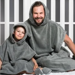 Sale Luin Living Ponchopyyhe, 4 eri kokoa, Granite Kylpy|Äidin Hemmottelu