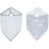 Luma - vauvan kuolalappu 2-pack, lovely sky Tuttipullot Ja Tuttipäät|Sisävaatteet