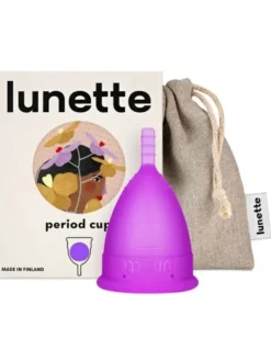 Discount Lunette Kuukuppi – mukava ja ekologinen kuukautissuoja, violetti Kuukautiskupit, Pessaarit