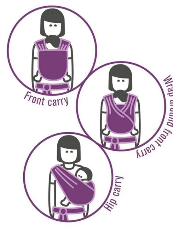 Sale - kantoliina Sling - Lavender Kantoliinat Ja Kantoreput