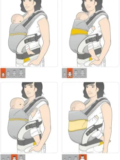 Discount XT - kantoreppu vastasyntyneestä leikki-ikäiseen, denimblack Kantoliinat Ja Kantoreput