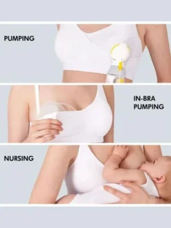 Sale Medela 3in1 imetys- ja pumppausliivit - valkoinen B-C Kupit|Kaikki Imetysliivit