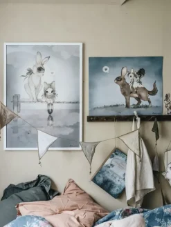 Discount DEAR FRIENDS 50x40 Julisteet Ja Printit