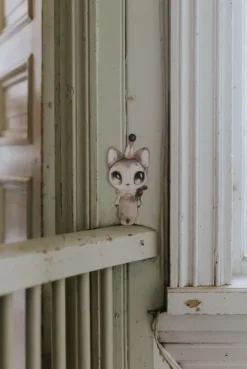 Clearance DEAR MEOW - Seinätarra Julisteet Ja Printit