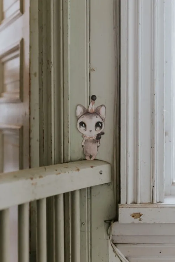 Clearance DEAR MEOW - Seinätarra Julisteet Ja Printit