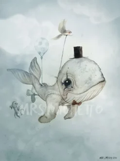Sale DEAR WHALIE 50x70 Julisteet Ja Printit