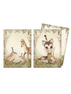 Online - kortti 2-pack - The Green Glade Lahjapaketointi & Kortit|Vauvakirjat Ja Kortit