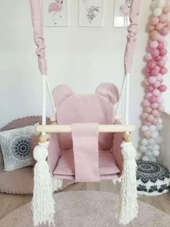 Clearance Nalle vauvakeinu, rosa Toiminnalliset Lelut