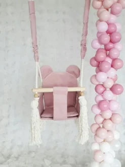 Clearance Nalle vauvakeinu, rosa Toiminnalliset Lelut