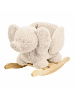 Discount Nattou Rocker keinueläin - norsu teddy ecru Sisustustavarat