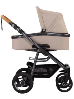 Online Naturkind Lux Evo yhdistelmävaunut Solight Ecco renkailla, Sand Lastenvaunut Ja Rattaat