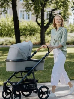 Online Naturkind Lux Evo yhdistelmävaunut Solight Ecco renkailla, Siebenschläfer Lastenvaunut Ja Rattaat
