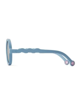 Lasten Aurinkolasit Baby 0-18kk, Round Blue Lasten Aurinkolasit