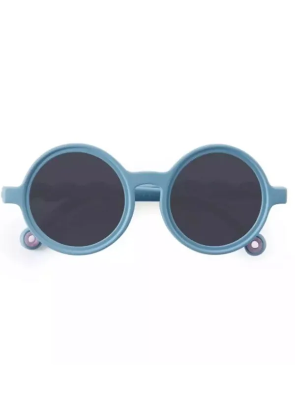 Lasten Aurinkolasit Baby 0-18kk, Round Blue Lasten Aurinkolasit