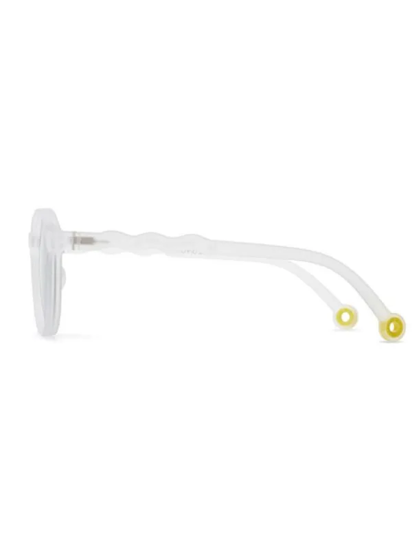New Lasten Aurinkolasit Kids 3-5v, Oval Jellyfish White Lasten Aurinkolasit