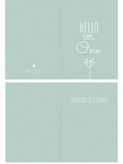 Clearance Onnittelukortti Hello Little One Lahjapaketointi & Kortit