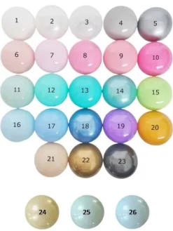 Discount Pallomeren pallot 100 kpl – pehmeät ja turvalliset pallot lapsille Lasten Pallomeret