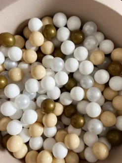 Sale Pehmeä pallomeri + pallot (valitse värit), beige Lasten Pallomeret