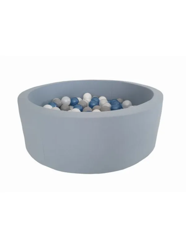 New Pehmeä pallomeri + pallot (valitse värit), dusty blue Lasten Pallomeret