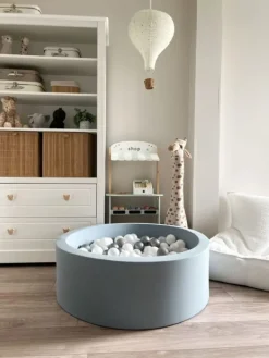 New Pehmeä pallomeri + pallot (valitse värit), dusty blue Lasten Pallomeret