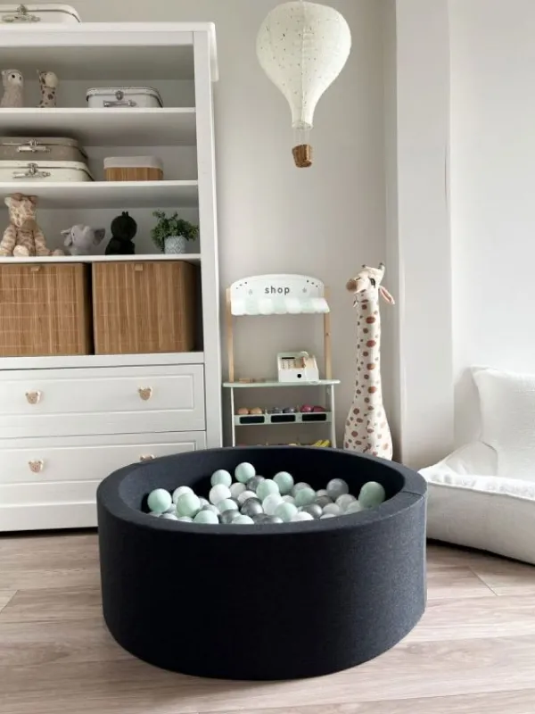 Discount Pehmeä pallomeri + pallot (valitse värit), graphite Lasten Pallomeret