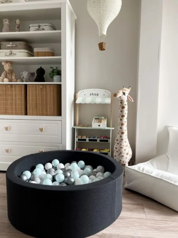 Discount Pehmeä pallomeri + pallot (valitse värit), graphite Lasten Pallomeret