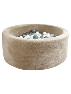 Sale Pehmeä pallomeri + pallot (valitse värit), Teddy Beige Lasten Pallomeret