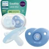 Sale - tutti Curved Soothie 0–6kk, Blue Tutit Vauvalle