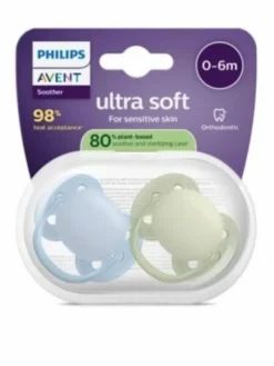 - tutti Ultra Soft 0-6kk, sininen/sage Tutit Vauvalle