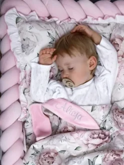 Hot Pinnasängyn suoja 360cm, powder pink Vuodevaatteet Ja Viltit
