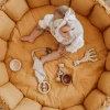 Hot Play&Go leikkimatto Organic soft Bloom, Dusty Mustard Leikkimatot