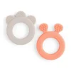 Hot Purulelu 2-pack Deer friends Sand/Coral | Helistimet Ja Purulelut|Ensilelut Ja Unirievut