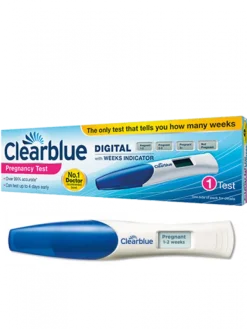 Clearance Raskaustesti Clearblue Digital viikkonäytöllä 1kpl Clearblue-Testit|Raskaustestit