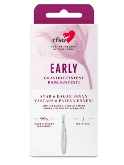 Raskaustesti puikko 1kpl - testaa varhain Rfsu-Tuotteet|Raskaustestit