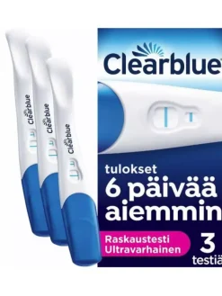 New Raskaustestit Clearblue 6 Days Early Detection - 3 kpl Clearblue-Testit|Raskaustestit