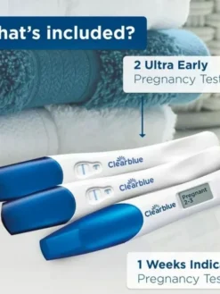 Outlet Raskaustestit Clearblue Triple-Check & Date Clearblue-Testit|Raskaustestit