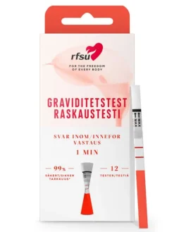 Clearance Helppo & Nopea -raskaustestiliuska 2 kpl Rfsu-Tuotteet|Raskaustestit